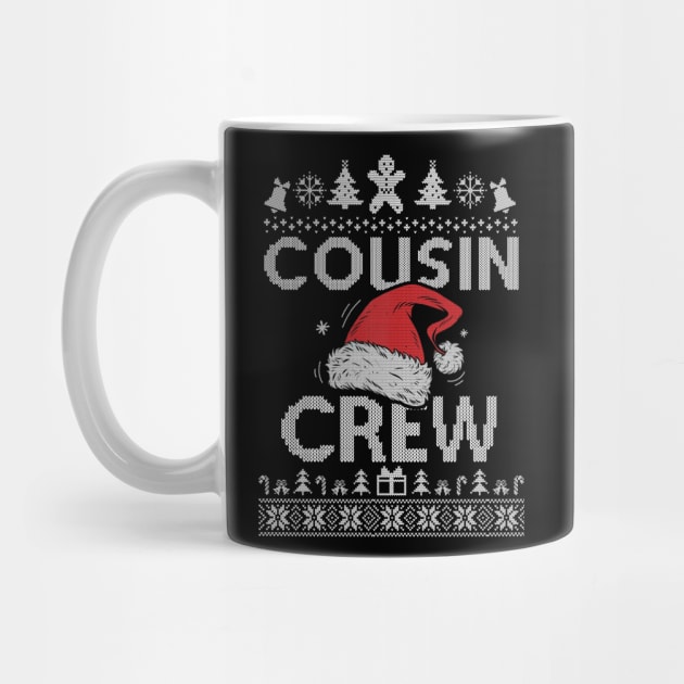 Cousin Crew Santa T shirt Christmas Family Matching Pajamas by SloanCainm9cmi